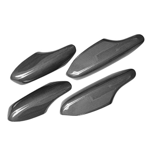 Carbon Fiber Pattern Interior Door Armrest Panel Cover Side Handle Armrest Panel Trim for   11th 2021-2023