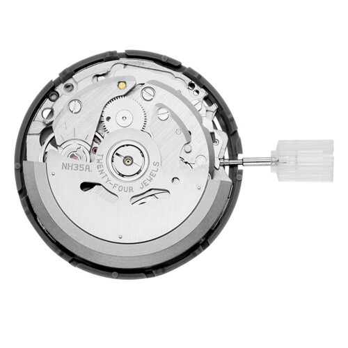 NH35A Mechanical 3-Digit Movement with Date Window Luxury Automatic Watch Movt Replace Kit High Accuracy A 1