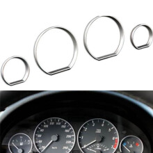 Auto-Vorderinstrument-Zierrahmen, Tacho-Zifferblatt-Ringblende, Auto-Innenausstattung für 3er E46 1998-2007