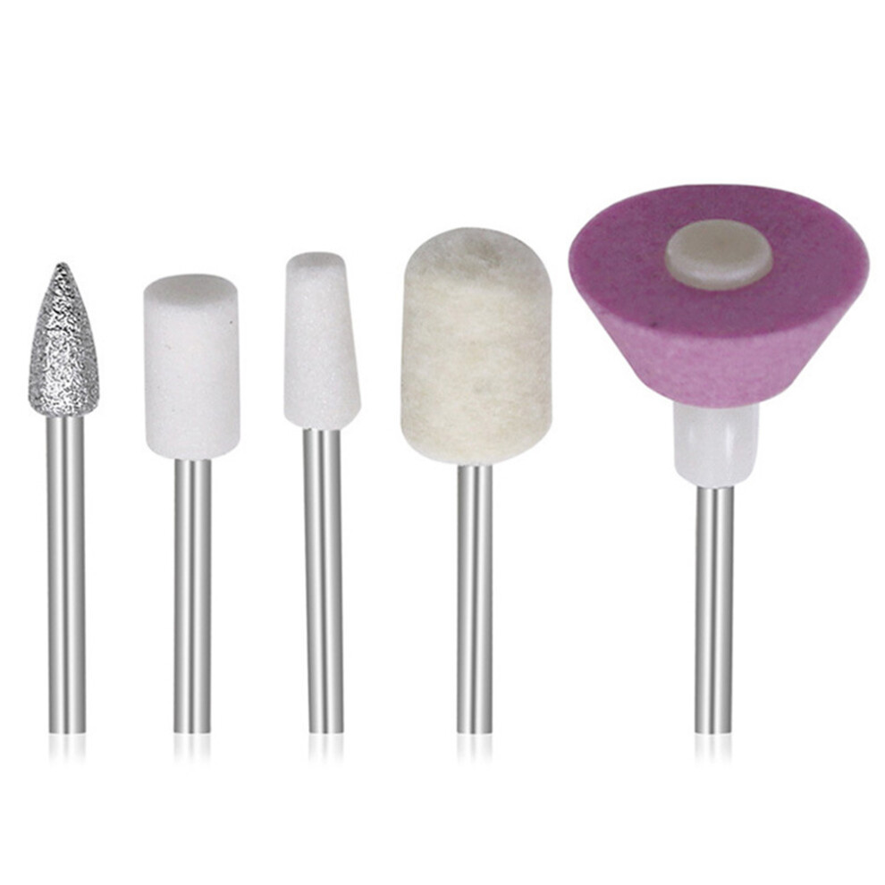 5Pc Mounted Stone Drill Bit Set Die Craft Rotary Grinder Metal/Plastic Grinding Diy Hobby Carving Polishing 6935161421620