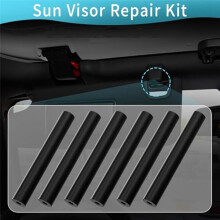 6pcs Sun Visor Repair Tube Kit for  JK JKU 2007-2017 Driver Passenger Side Sun Visor Repair Tube Kit
