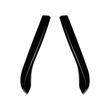 Car Front Bumper Spoiler Splitter Cover Fog Light Lip Splitter Grille Trim for 8 MK8 Rline,A
