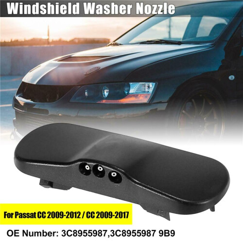 New Left Side Windshield Windscreen Washer Nozzle 3C8955987 for -  CC 2009-2012 / CC 2009-2017 1