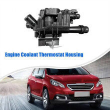 Thermostatgehäuse für Automotor-Wasserkammer 9803549480 9850364680 für  208 308 5008 für  1.6 BlueHDi 8V