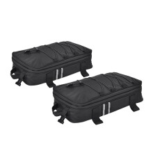 2PCS Motorcycle Aluminum Case Left&Right Luggage Bag Rear Tail Box Bag for R1200GS R1250GS F650GS F700GS F750GS