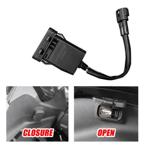 Motorcycle USB Interface Socket Type-C Impulse Port Charge for  300SR 250SR 450NK XO Baboon 2