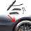 Rear Wide Body Wheel Eyebrow  Extended  Eyebrow for - E-Class E200 E300 E53 E63 All Series AMG 7