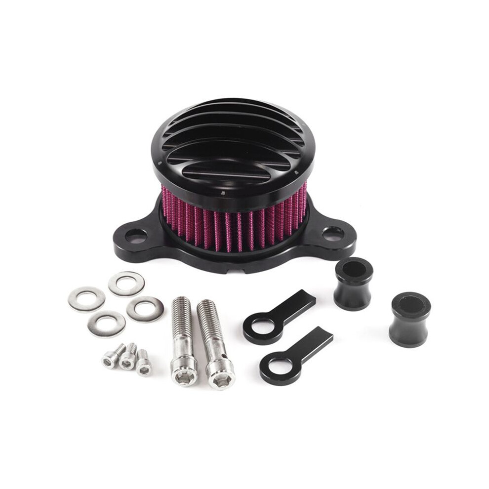 Motorcycle Air Filter Intake Filter Kit For Davidson Sportster 883 1200 48 72 2004-2014 Dark 6031265252013