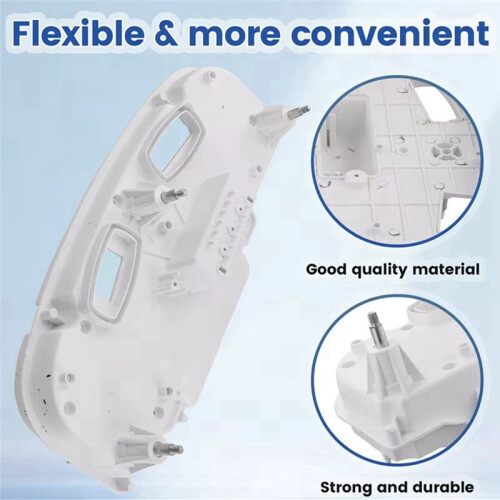 Motorcycle Speedometer Tachometer White Instruments Case Cover Accessory for  Goldwing GL1800 2001-2005 2