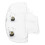Motorcycle Speedometer Tachometer White Instruments Case Cover Accessory for  Goldwing GL1800 2001-2005 9