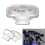 Motorcycle Speedometer Tachometer White Instruments Case Cover Accessory for  Goldwing GL1800 2001-2005 4