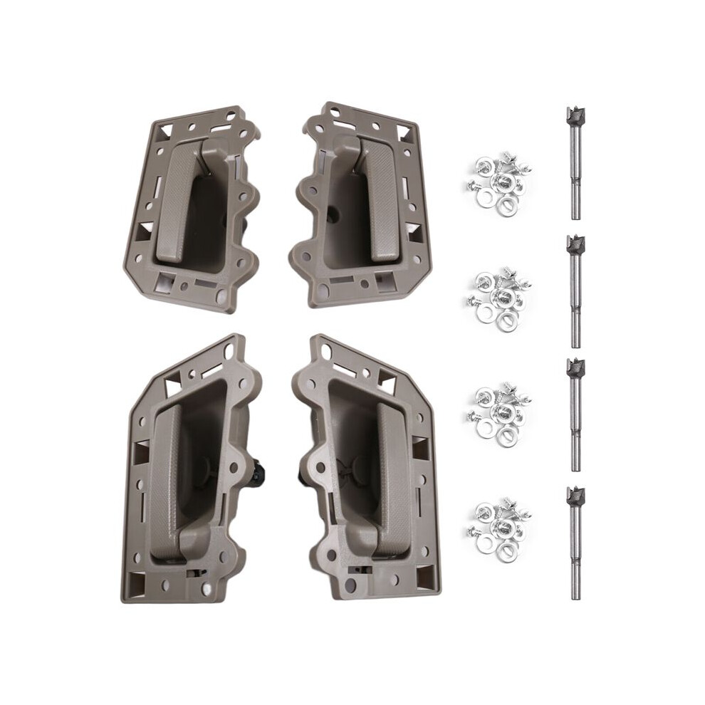 4Pcs/Set Interior Door Handle Pull For Grand Cherokee 05-2011 Lhd 1Jv471j3aa 1Jv461j3aa 5Hr411j3ak 5Hr421j3ak Khaki 6032059972629