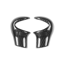 Für R55 R56 R57 R58 Schaltknaufabdeckung Aus Echtcarbon, Dekoratives Autoinnenzubehör, Schwarzcarbon