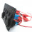 Boat  Panel Car  Panel Waterproof Digital Voltmeter Dual USB Port Outlet Combination Marine LED Rocker 2