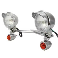 Universal 12V Motorrad Scheinwerfer Überholleuchte Nebelscheinwerfer Lampe Fronthalterungen Halter für /für /für /für