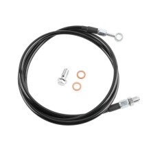 Master Cylinder to Slave Cylinder Clutch Cable Kit for 1992-2000 Integra 1994-2001 Parts Black