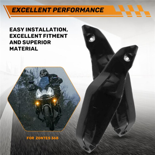 Motorcycle Accessories Handguard for  368G 368 G Handlebar Hand Guard Shield Handle Windshield Protector Grey 2