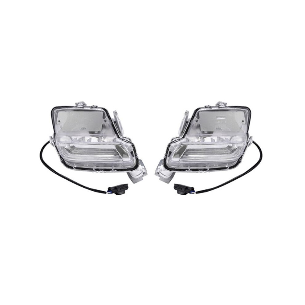 Car Led Drl Daytime Running Lights Front Bumer Fog Lamp 31364330 31364331 For Xc60 2014-2018 6031475286648