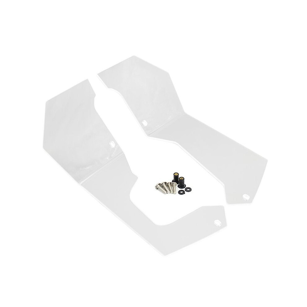 Motorcycle Side Windshield Windscreen Handshield Wind Deflector For Vfr1200x Crosstourer 2012-2015 Transparent 6032056717094