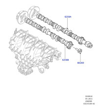 Auto-Auspuff-Nockenwelle für  L550 L538 L494 L359 2.0T 2012-2017 LR030367