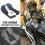 Motorcycle Side Windshield Windscreen Handshield Wind Deflector for  VFR1200X Crosstourer 2012-2015 Transparent 6