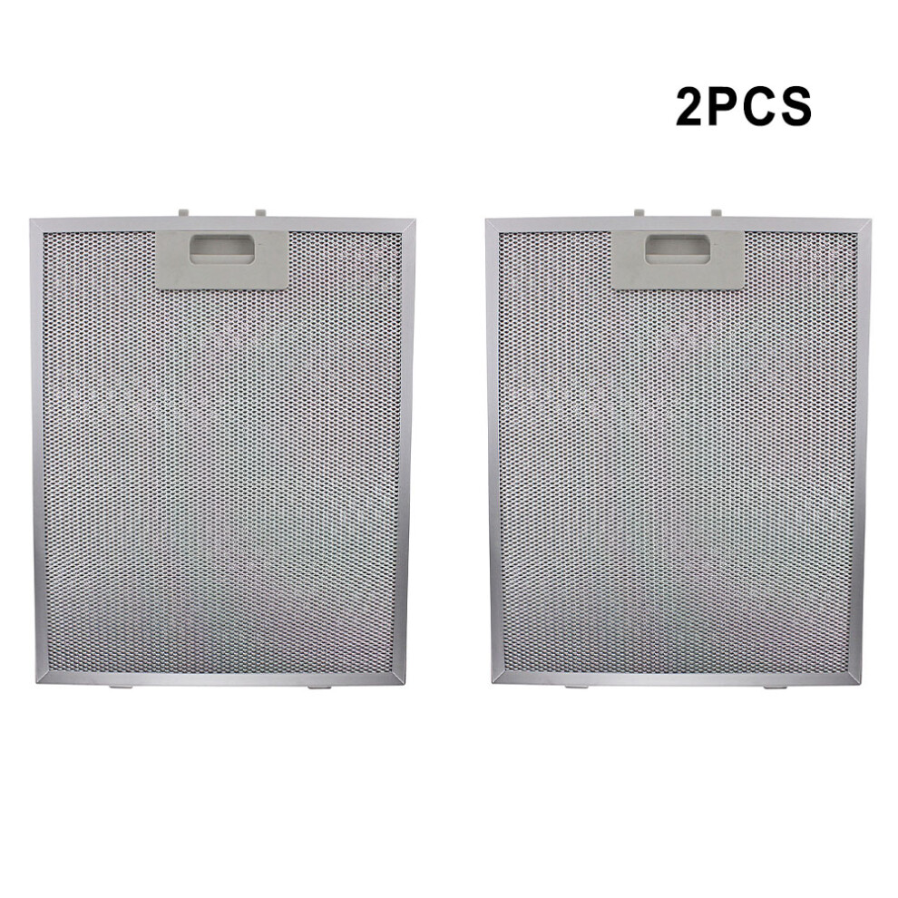 2X Range Hood Filter Replacement Ventilation Aluminium Aspirator 26 32Cm Metal Mesh Cooker Hood Grease Filter Kitchen Extractor 6935161420616