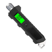 Auto-Reifendruckmessgerät, LCD-Digitalanzeige, Reifendruckmessgerät mit Taschenlampe für Auto, LKW, Motorrad, Fahrrad