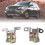 2x Front Upper&Lower Door Hinges for  Patrol GU Y61 1997 -2016 82421-2J00A 82420-2J00A 8