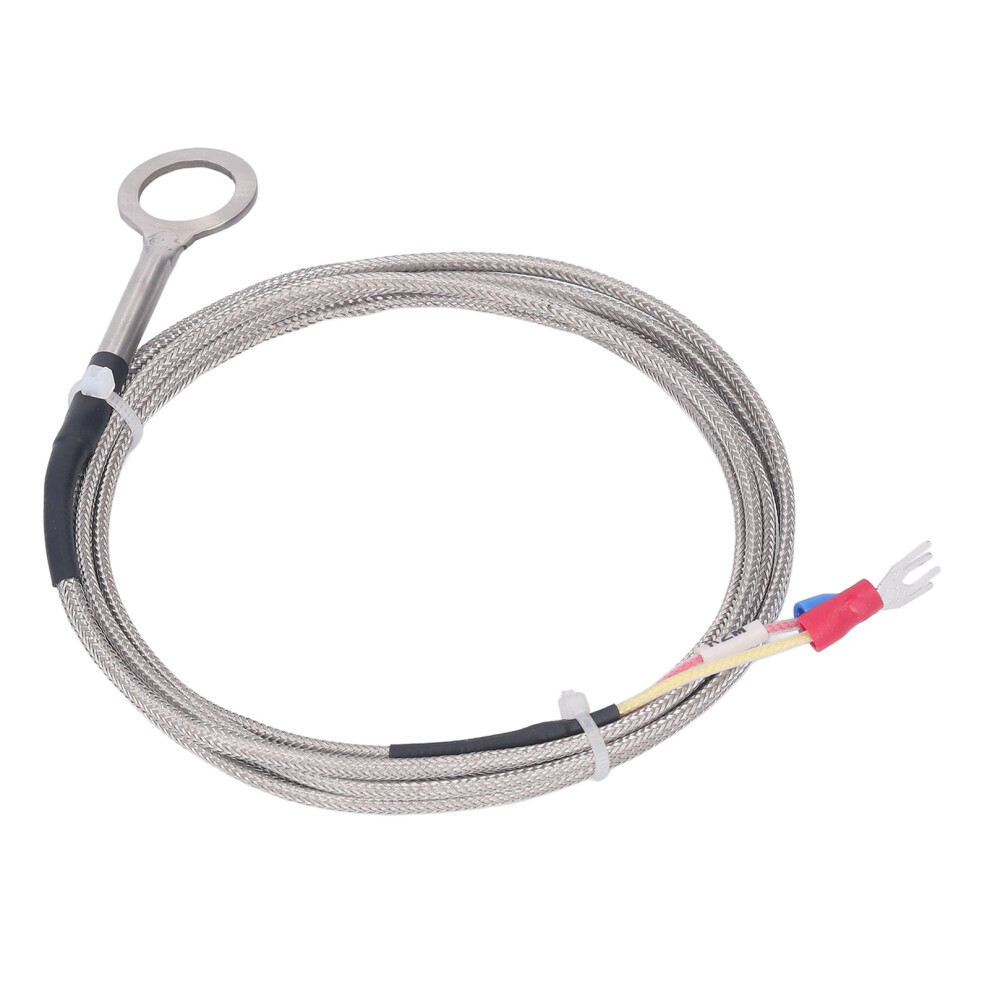 K Type Thermocouple Probe 14mm Stainless Steel -40C to 1000C 2m Cable
