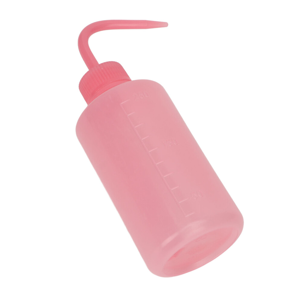 Pink 6X 250Ml Squeeze Bottles For Tattoo Ink & Cleaning