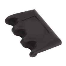 Durable 3-Hole Pool Cue Holder with Weighted Non-Slip Stable Base