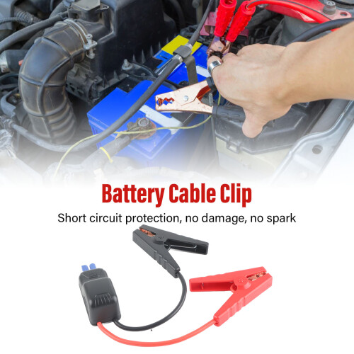 High-Insulation Emergency Car Battery Clamp with Safety Features 2