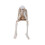 (A) Halloween Fireplace Simulation Skull Combination Resin Decor,Skeleton Decoration 1