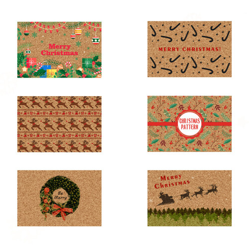 Doormat Christmas Door Mat with Various Pattern Cartoon-XL 2 1
