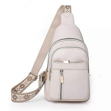 (White) Relevantk Crossbody Bag,Wbougisay Crossbody Bag, Anti-Theft Solid Color Crossbody