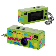(Green) 0.96 Inch TFT Screen 2MP Thumb Camera with Keychain 1080P HD Mini Video Recorder for Kids Birthday Gift