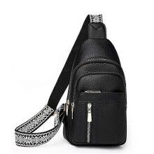(Black) Relevantk Crossbody Bag,Wbougisay Crossbody Bag, Anti-Theft Solid Color Crossbody