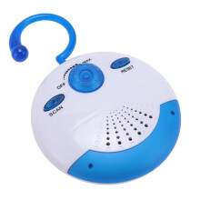 Langlebiger wasserdichter FM-Duschradio mit erweitertem 88-108 MHz Bereich, 12 Stunden Spielzeit