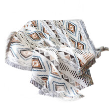 Sofa Blanket Bohemian Outdoor Decorative Cover Blankets-A
