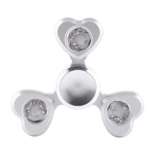 LED Fidget Spinner Toy For Kids Adults, Glow In The Dark Stress Relief Spinner With Light Up Design, ADHD Anxiety Autism Sensory Toy, Easy To Carry Li