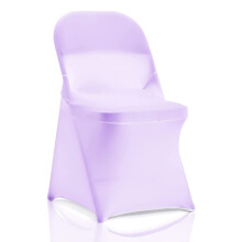 Stretch Chair Cover Folding Elastic Chair-Lavender Purple