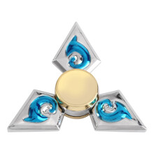 Mechanical Fidget Spinner Premium Bearing High Quality Metal Body Gears Linkage Design Smooth Rotation Stress Relief Toy for Focus Meditation ADHD