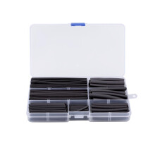 Batteriinnpakning Krympeslange PVC Flammehemmende Isolasjonsbeskyttelse For 18650 Batteri Multifunksjon Loddebolt Forlengelsesrør 280 STK
