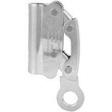 Heavy-Duty Alloy Self-Locking Rope Grab For Continuous Fall Protection, High-Strength Alloy Steel Reverse Grip Force Descender Ensuring Unbreakable An