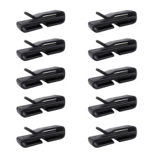 Gear Clip, Multipurpose Fastener for Quick Mask Attachment to Helmets, Lightweight and Reusable, Secure Fit for Various Uses Including Backpacks, Purs