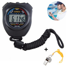 Precision Timing Master: Stainless Steel Lap Split Measurement Stopwatch