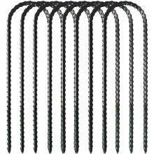 Extra-Large Heavy-Duty Trampoline Anchors, Reinforced Trampoline Rust Proof Coated Steel Wind Stakes For Outdoor Stability