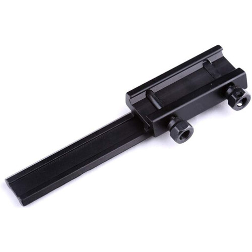 Precision Tactical Hunting Scope Mount, Universal Optic Solution For Enhanced Target Acquisition, Versatile Lightweight Durable Aluminum, Compatible W 2