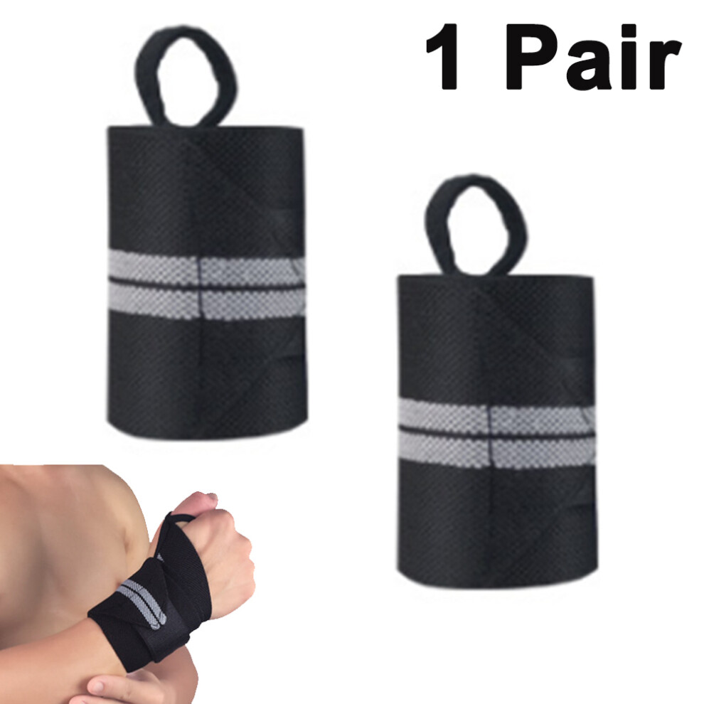 Elastics Wrist Brace, Fitness Weightlifting Wrist Wrap With Directional Elasticities, Supports Wrist For Better Performance And Reduces Injuries, Adju