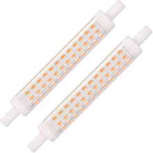 Warm White 3000K LED Floor Lamp, Energy Saving Double Ended Floodlight With Super Slim Design (2-Pack)
